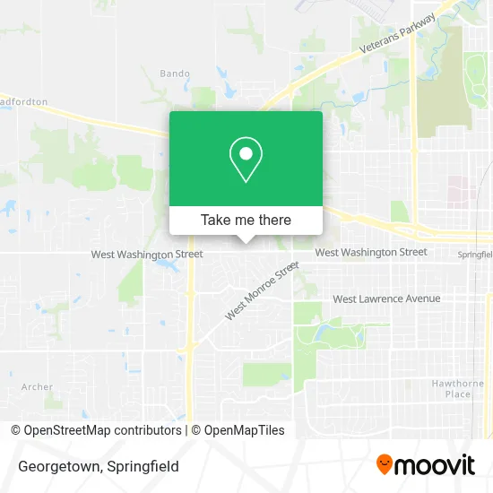 Georgetown map