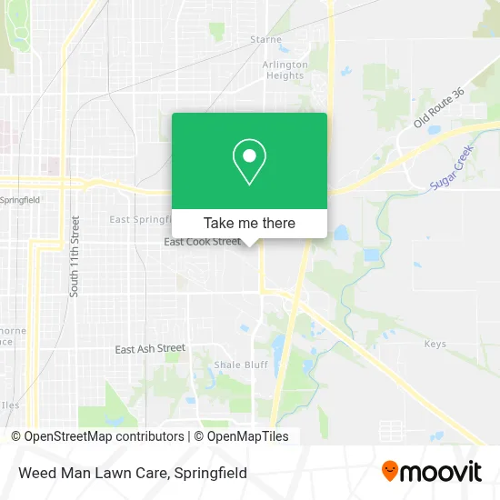 Weed Man Lawn Care map