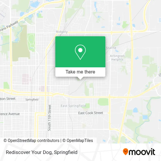 Rediscover Your Dog map