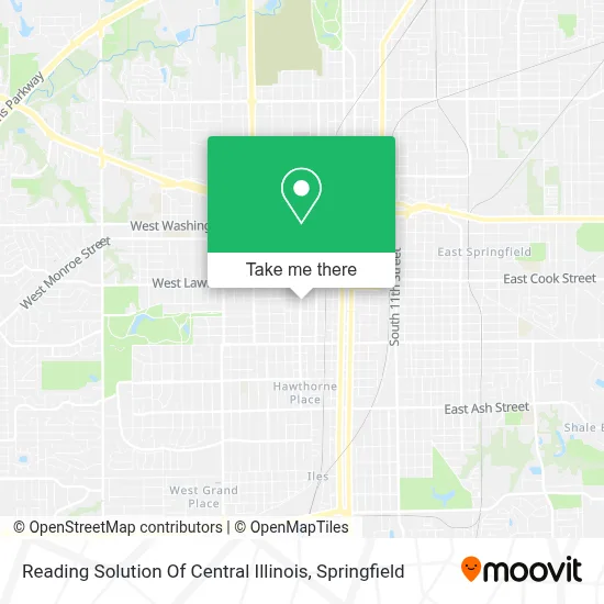 Reading Solution Of Central Illinois map