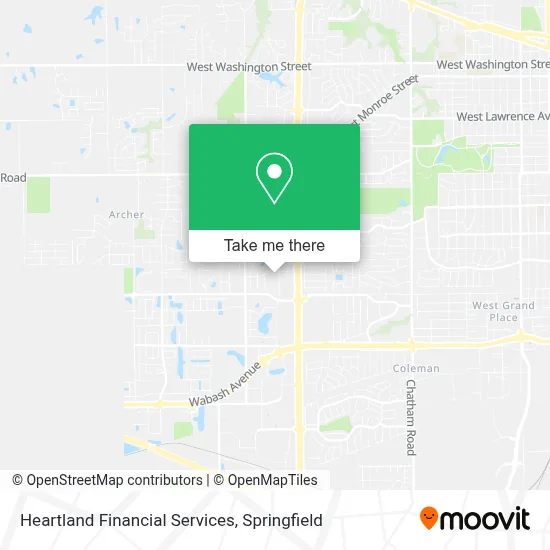 Heartland Financial Services map