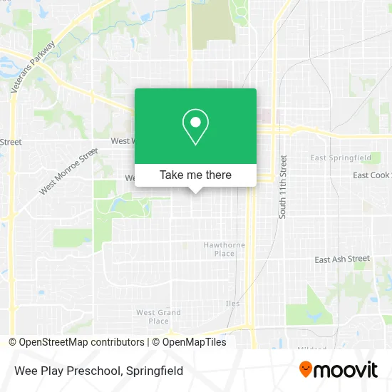 Wee Play Preschool map