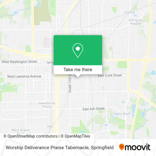 Worship Deliverance Praise Tabernacle map