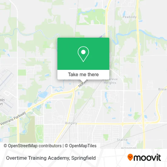 Overtime Training Academy map