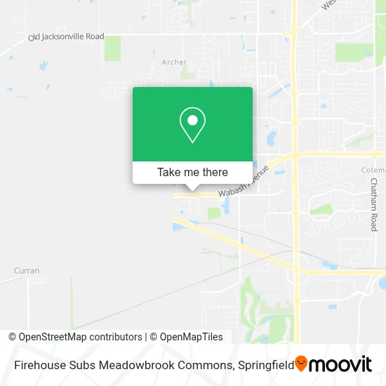 Firehouse Subs Meadowbrook Commons map