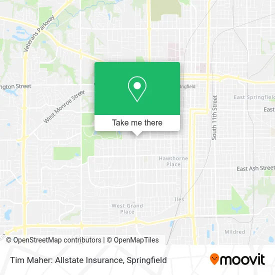 Tim Maher: Allstate Insurance map