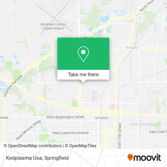 Kedplasma Usa map