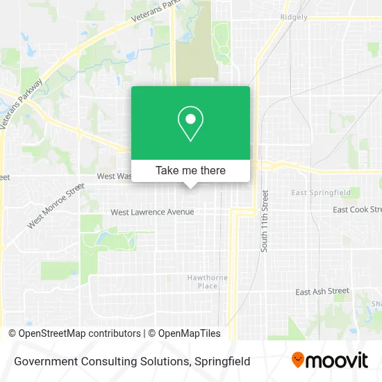Government Consulting Solutions map