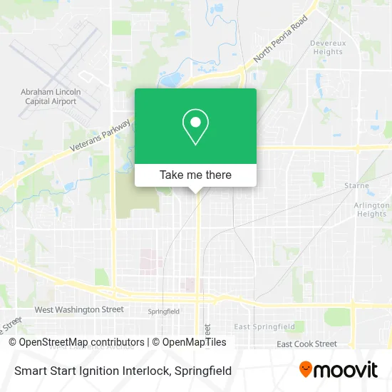Smart Start Ignition Interlock map