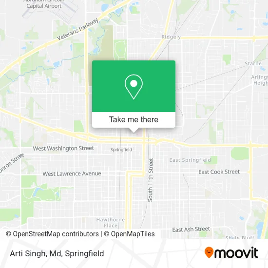 Arti Singh, Md map