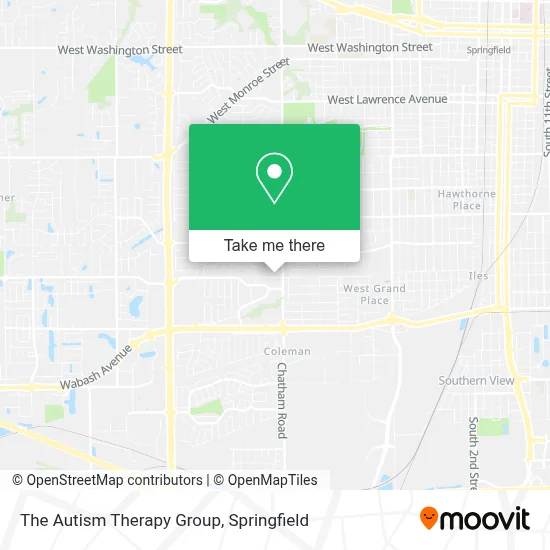 The Autism Therapy Group map