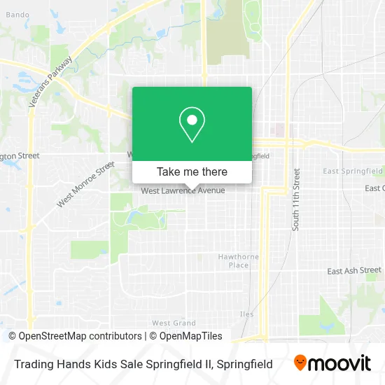 Trading Hands Kids Sale Springfield Il map