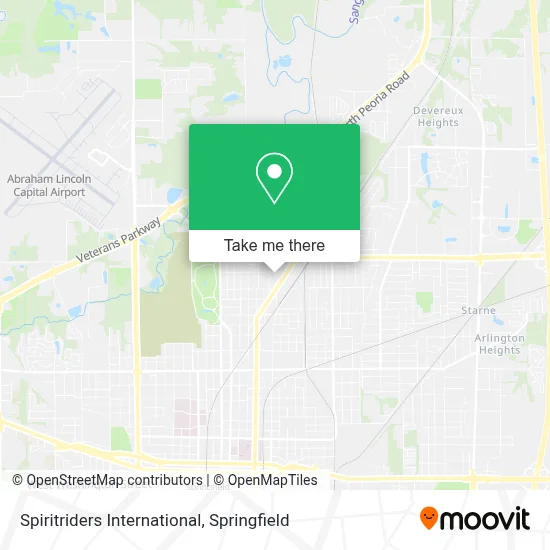 Spiritriders International map