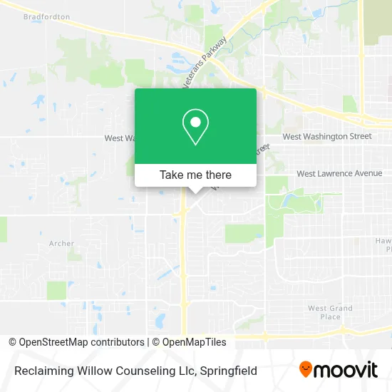 Reclaiming Willow Counseling Llc map