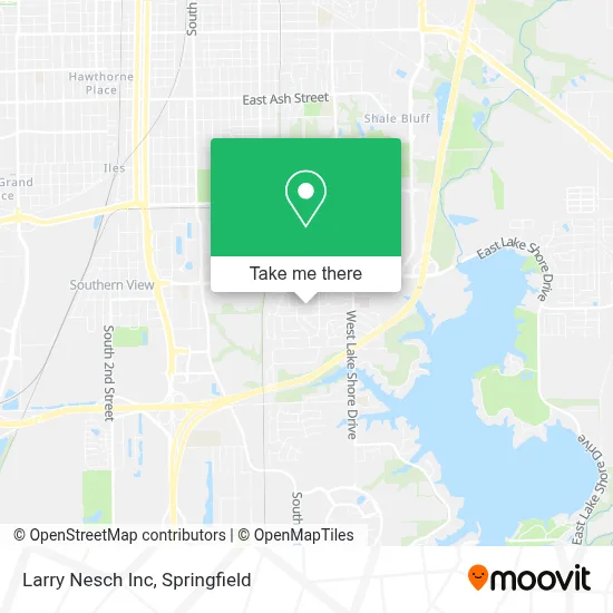 Larry Nesch Inc map
