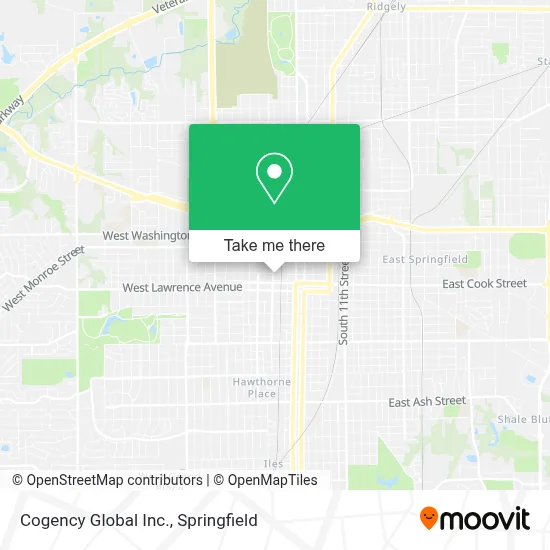Cogency Global Inc. map