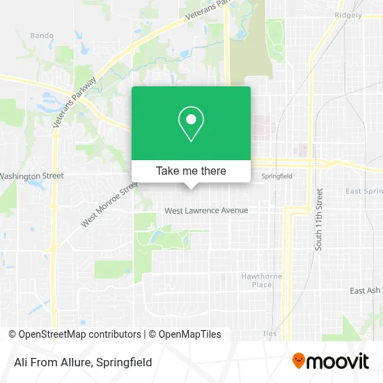 Ali From Allure map