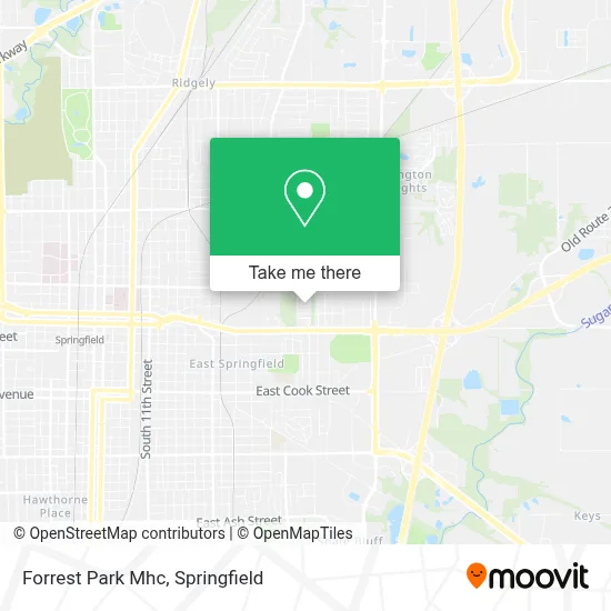 Forrest Park Mhc map