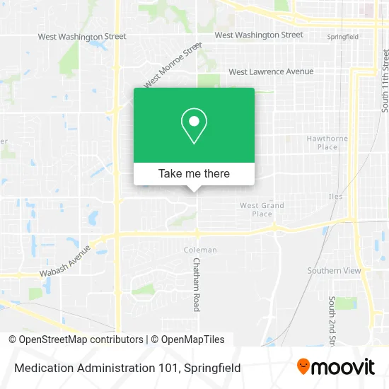 Medication Administration 101 map