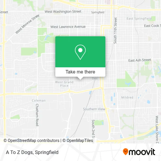 A To Z Dogs map