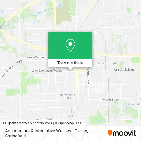 Acupuncture & Integrative Wellness Center map