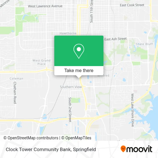 Clock Tower Community Bank map
