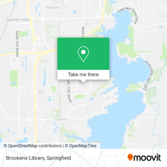 Brookens Library map
