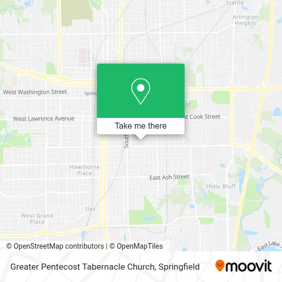 Greater Pentecost Tabernacle Church map