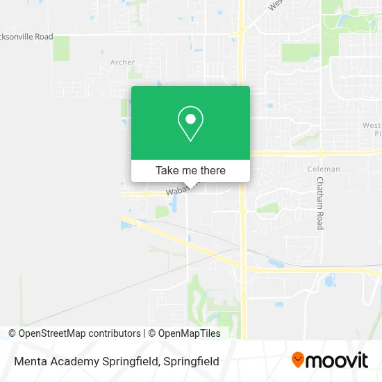 Menta Academy Springfield map