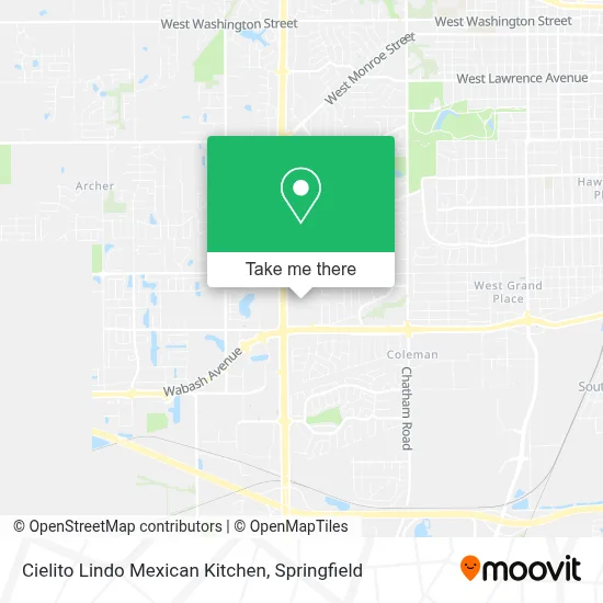 Cielito Lindo Mexican Kitchen map