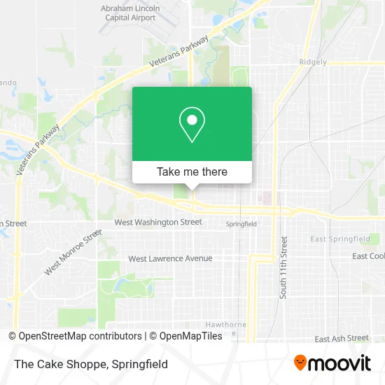 The Cake Shoppe map