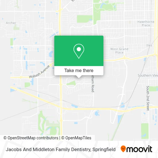 Jacobs And Middleton Family Dentistry map