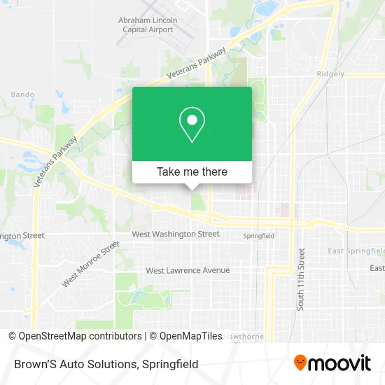 Brown’S Auto Solutions map