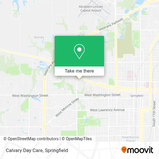 Calvary Day Care map