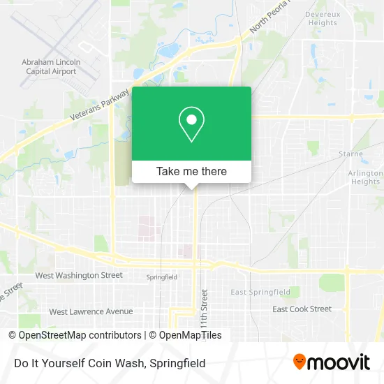 Do It Yourself Coin Wash map