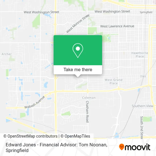 Edward Jones - Financial Advisor: Tom Noonan map