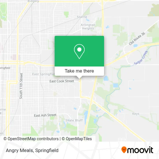 Angry Meals map