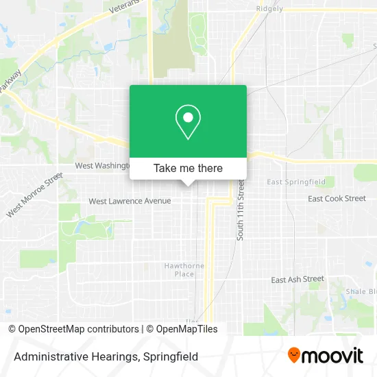 Administrative Hearings map