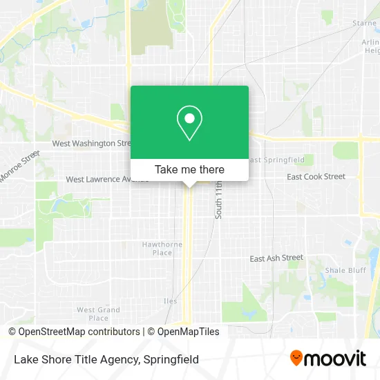 Lake Shore Title Agency map