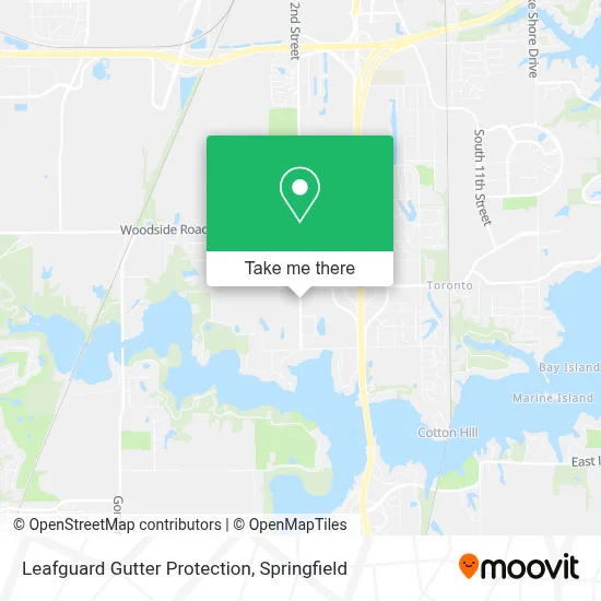 Leafguard Gutter Protection map