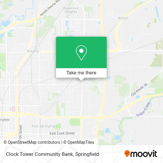 Clock Tower Community Bank map