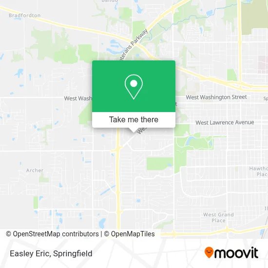 Easley Eric map