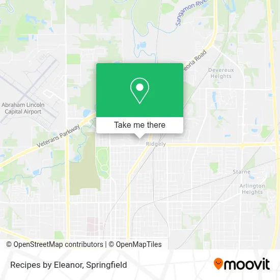 Recipes by Eleanor map