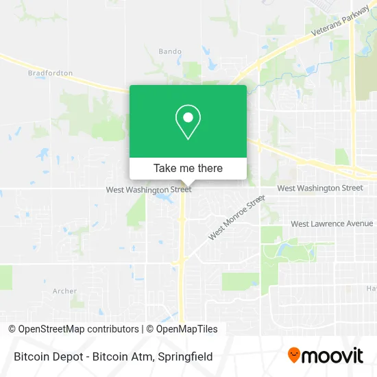 Bitcoin Depot - Bitcoin Atm map