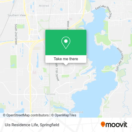 Uis Residence Life map