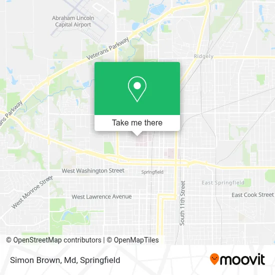 Simon Brown, Md map