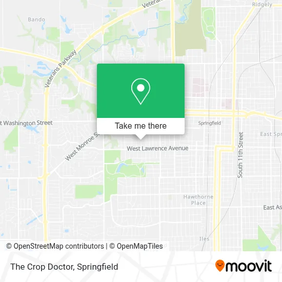 The Crop Doctor map