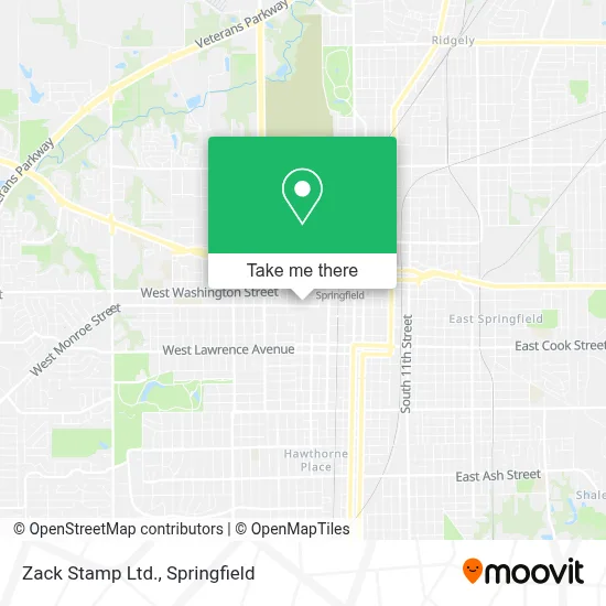 Zack Stamp Ltd. map