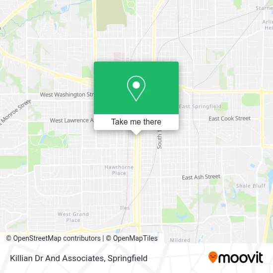 Killian Dr And Associates map