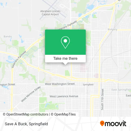 Save A Buck map